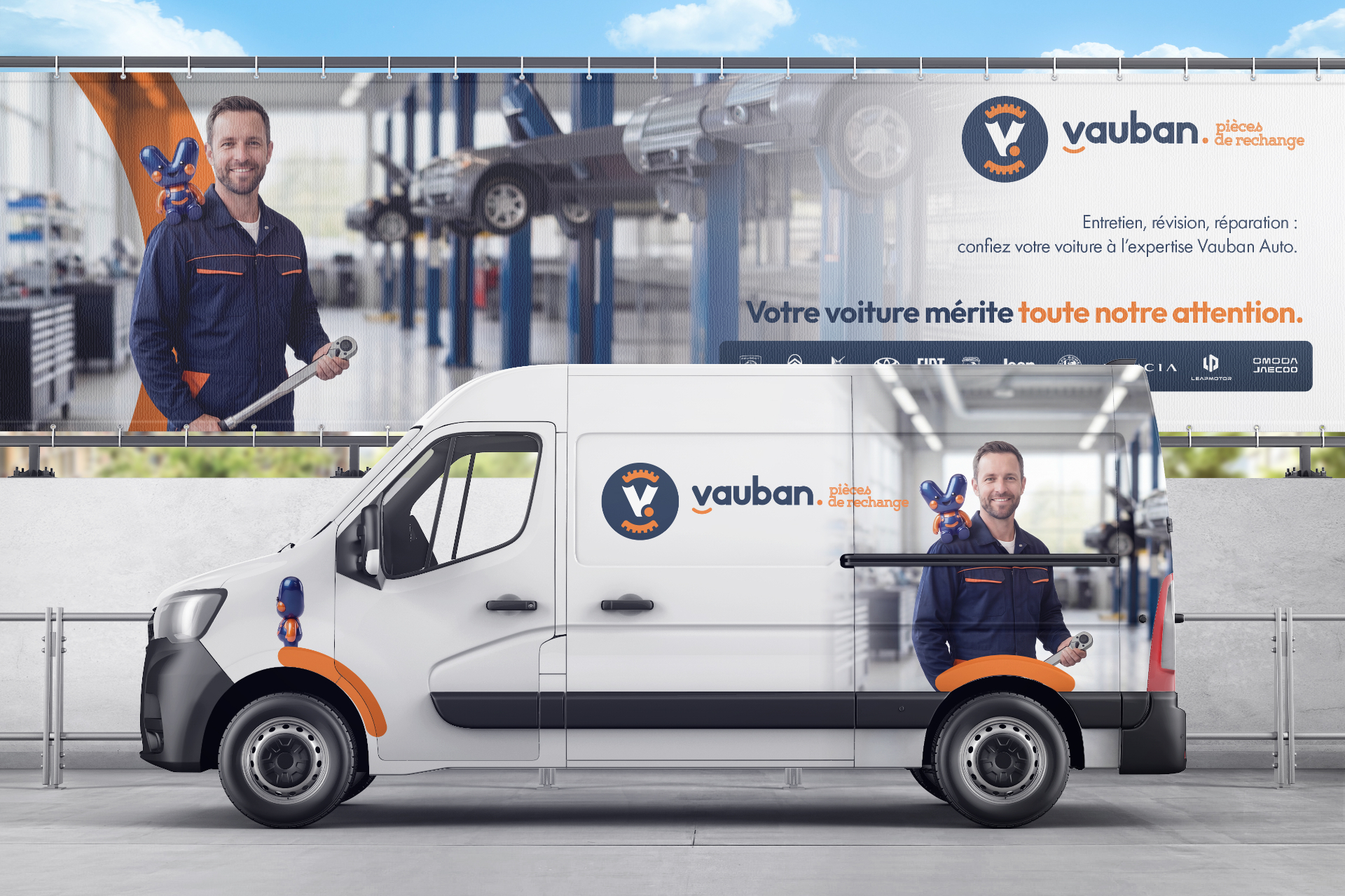 Vauban Auto — Nouvelle identité graphique — visuel 4